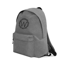 Load image into Gallery viewer, Work On The Water Embroidered Backpack