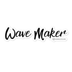 Wave Maker Sticker