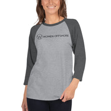 Load image into Gallery viewer, Women Offshore 3/4 Sleeve Raglan Shirt