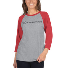 Load image into Gallery viewer, Women Offshore 3/4 Sleeve Raglan Shirt