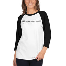 Load image into Gallery viewer, Women Offshore 3/4 Sleeve Raglan Shirt
