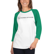 Load image into Gallery viewer, Women Offshore 3/4 Sleeve Raglan Shirt
