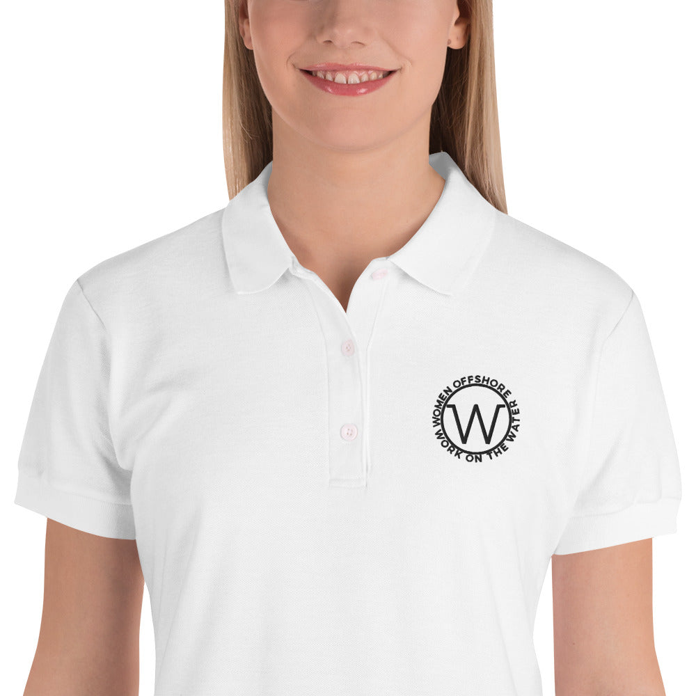 Embroidered Women's Polo