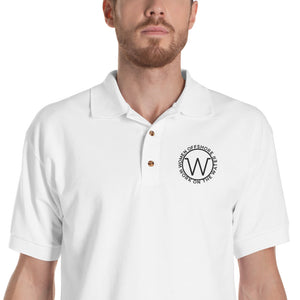Embroidered Men's Polo Shirt