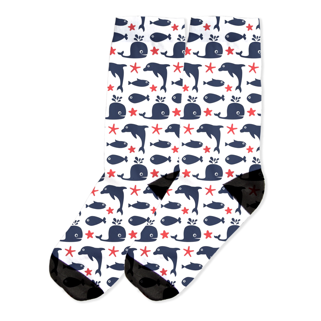 Whale of a Time Socks