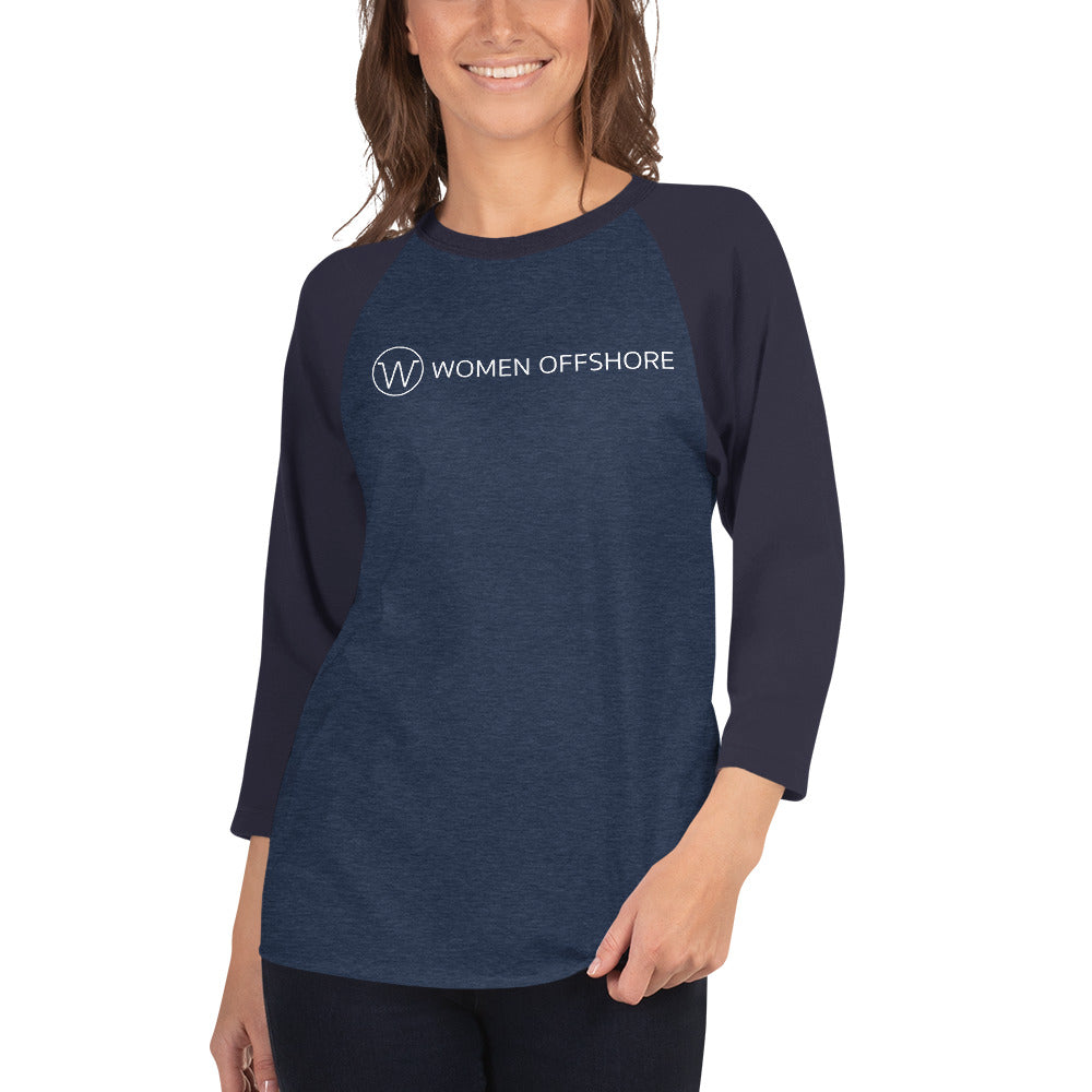 Women Offshore 3/4 Sleeve Raglan Shirt – Women Offshore Shop